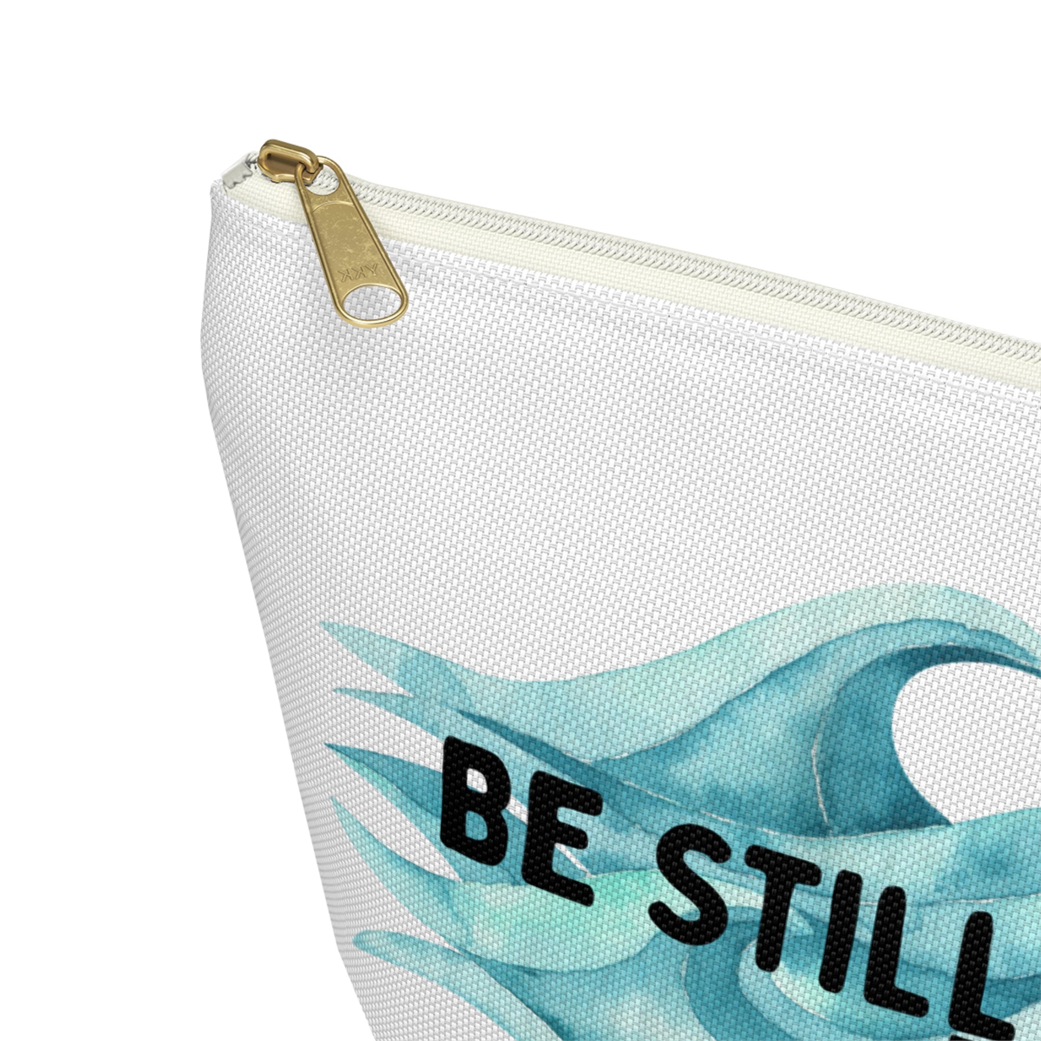 Be Still and Know Turtle Christian Accessory Pouch