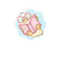 Cute Reading Duck Vinyl Sticker — Kiss-Cut Decal for Books, Laptops & Windows