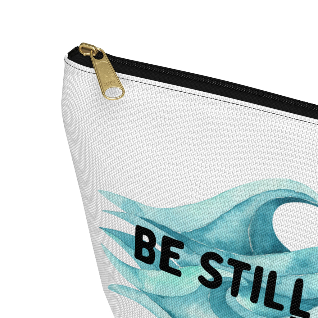 Be Still and Know Turtle Christian Accessory Pouch