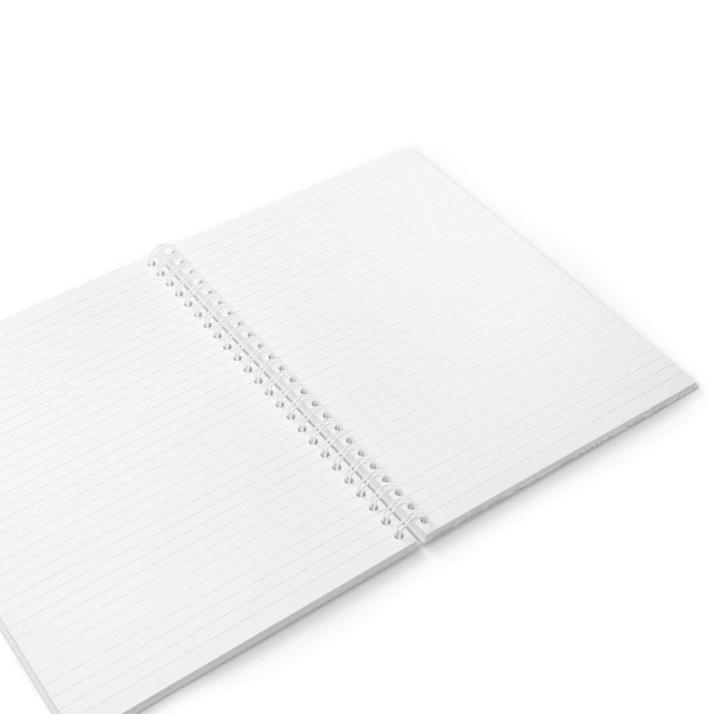 Floral Friends Spiral Notebook — Personalized "Home" Script Cover