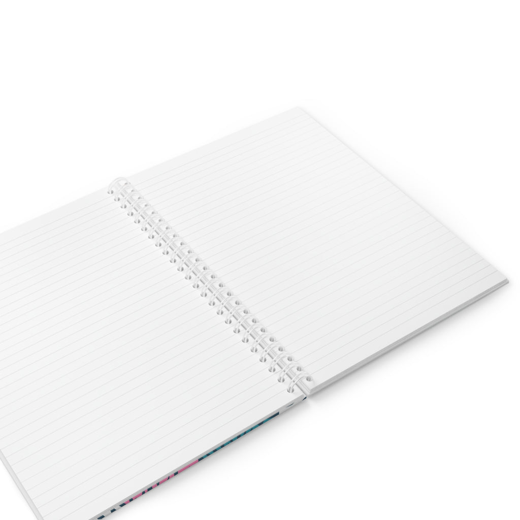 Floral Notes Spiral Notebook — Colorful Hand-Drawn Flower Journal for School & Everyday Notes