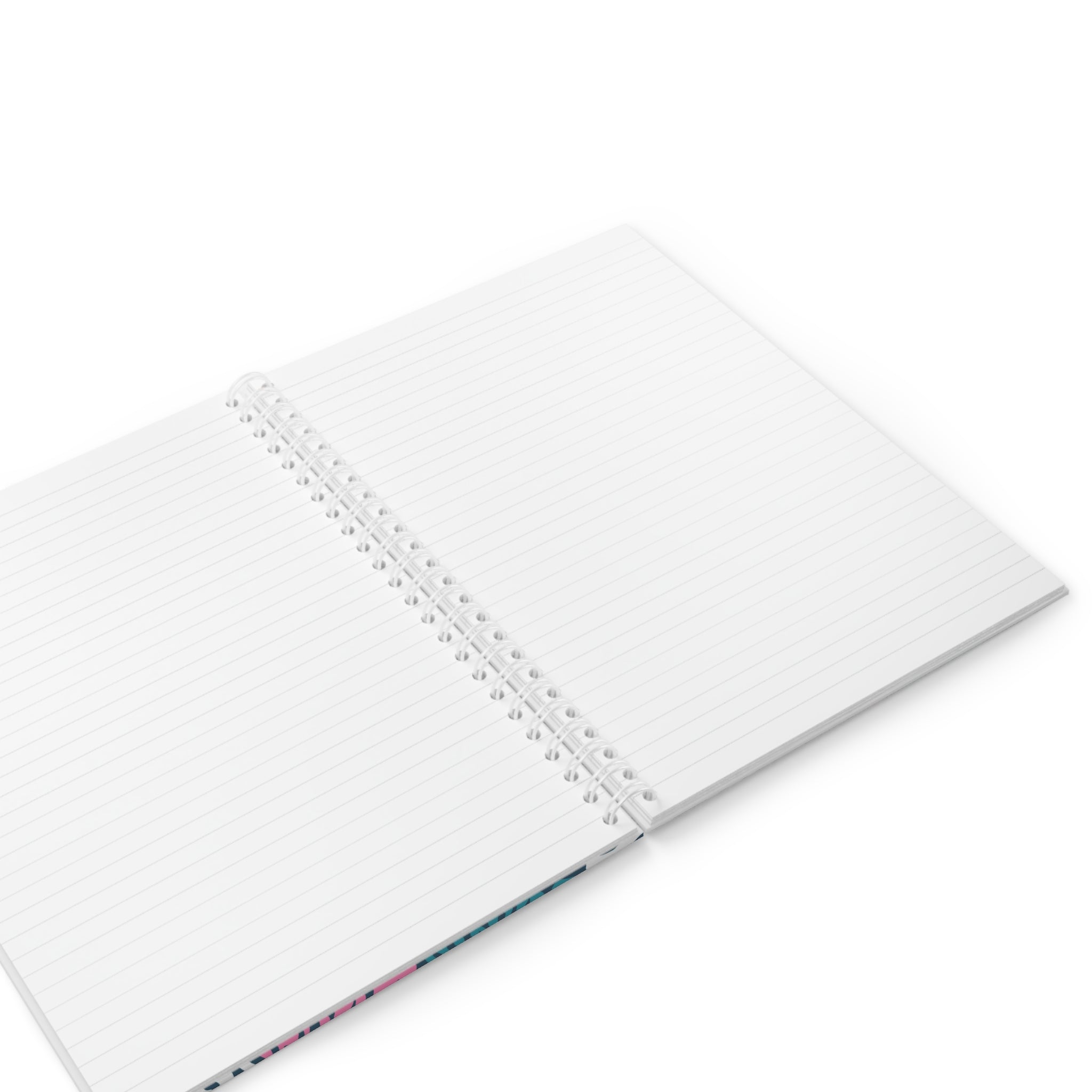 Floral Notes Spiral Notebook — Colorful Hand-Drawn Flower Journal for School & Everyday Notes