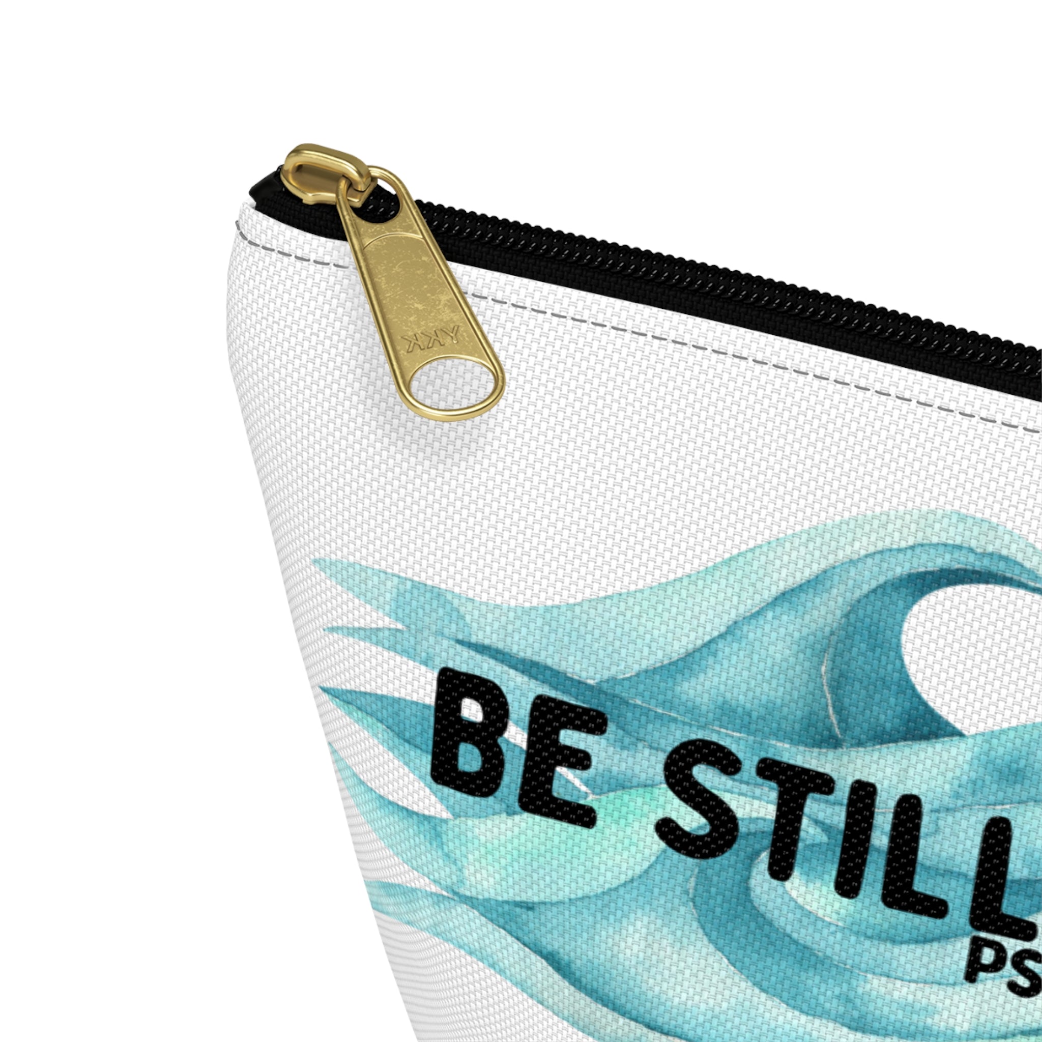 Be Still and Know Turtle Christian Accessory Pouch